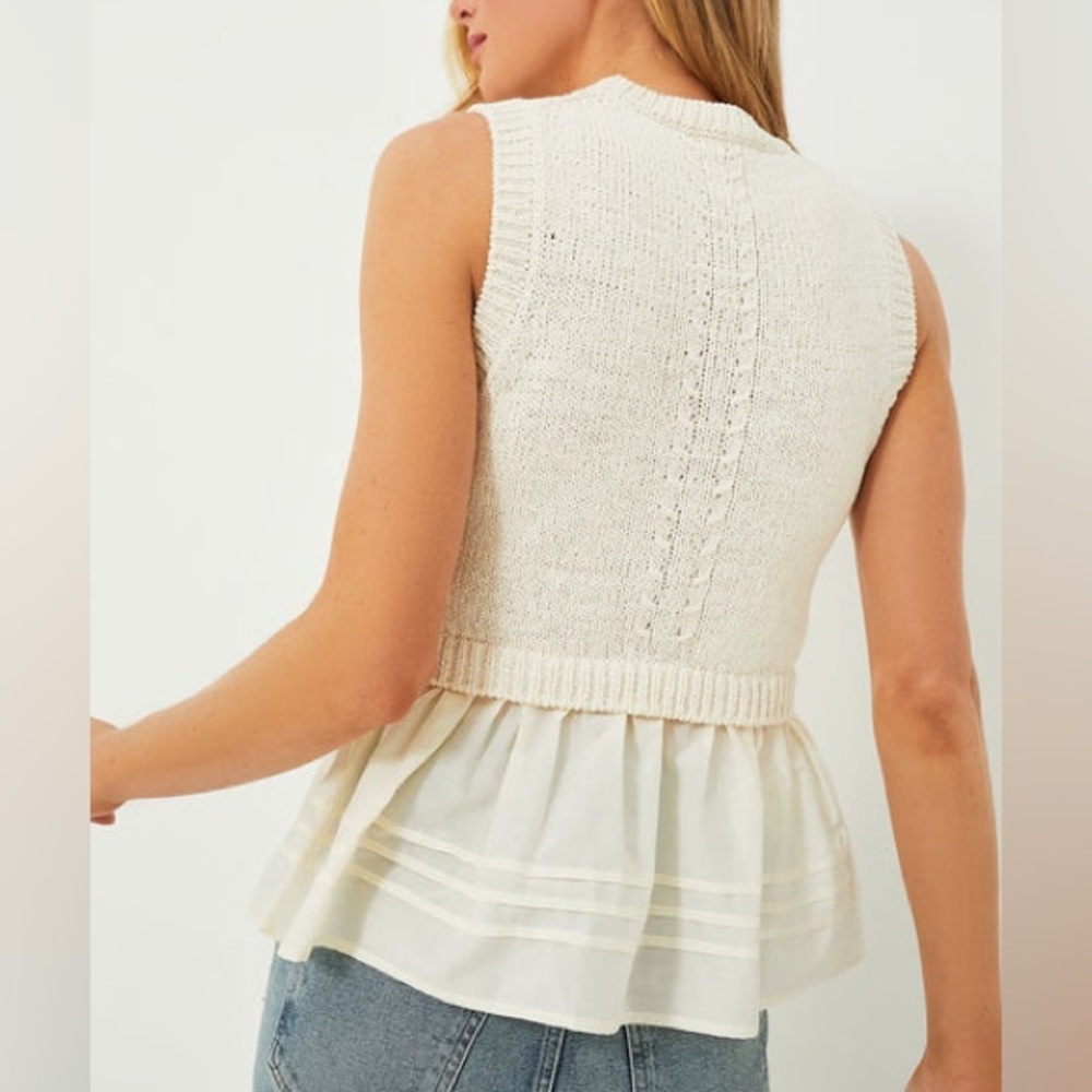 Ulla Johnson Ivory Edda Top - Picture 4 of 8